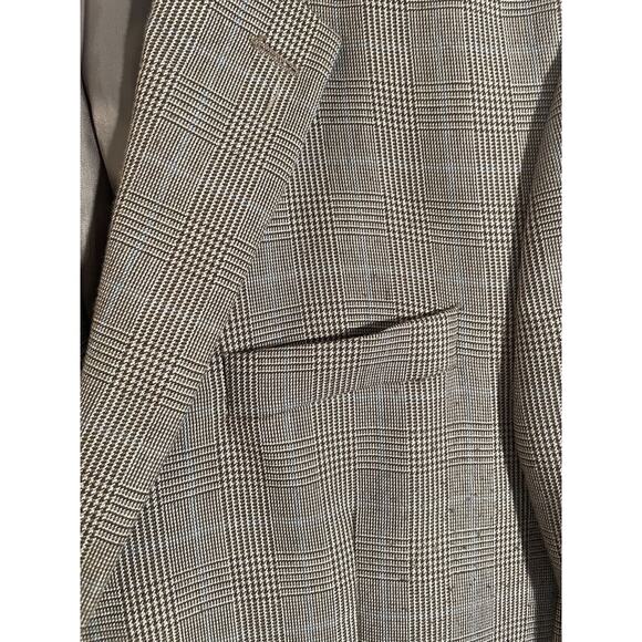Lauren Ralph Lauren Mens Classic-Fit Ultraflex Stretch Patterned Blazer Size 42L - Picture 4 of 11